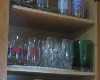 Glassware - some vintage Dallas Cowboys