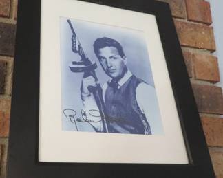 Robert Stack signed photo