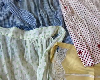 Vintage aprons