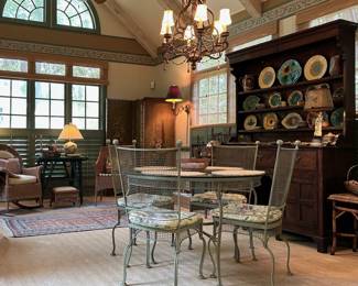Charming 1950's Russell Woodard patio set