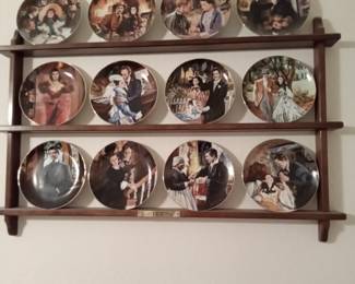 Gone with the wind plates