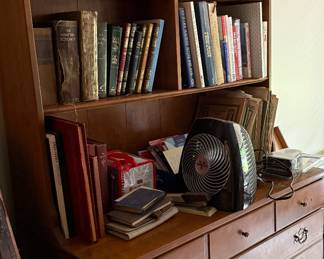 Vintage Ethan Allen chest and bookcase 