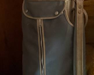 Vintage woman’s golf club set with bag 