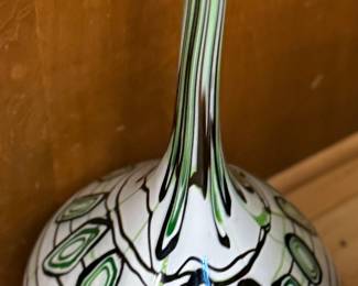 Large uniquely shaped vase 