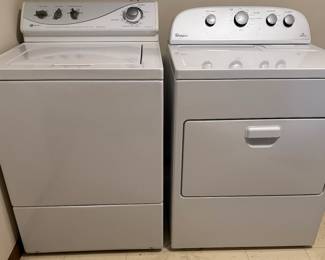 Maytag Washer and Whirlpool Gas Dryer