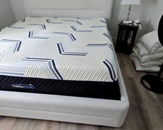 King Bed with Mattress, Headboard, Bed Frame, Twin Box Springs = $1800 (or best reasonable offer for set)