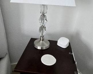 Small Table = $50 and Small Lamp = $10 (or best reasonable offer)