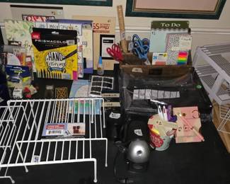 Various office supplies