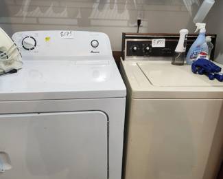 Washer $50 Dryer $85