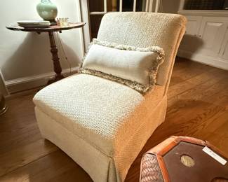 Custom slipper chairs