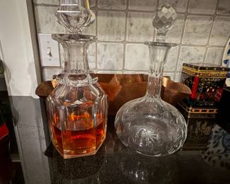 Antique and Vintage Decanters