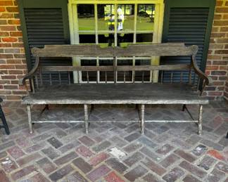 Antique Windsor Bench