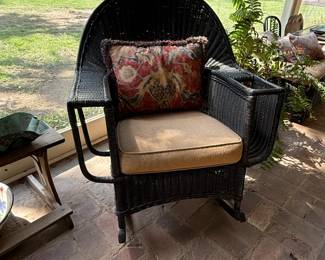 Vintage Wicker Rocking Chairs