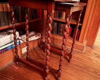 Antique Barley Twist Nesting Tables