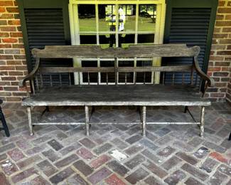 Antique Windsor Bench