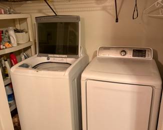 Washer and dryer