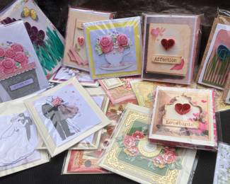 Handcrafted Paper Quilling & 3-D note cards