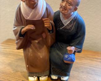 Vintage Hakata Urasaki Doll - Couple Mimasu 