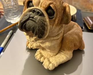 Classic Critter 1994 Pug statue