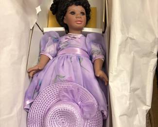 Marie Osmond Fine Porcelain "Kim" Collector Dolls
Hand Numbered in box, never removed.