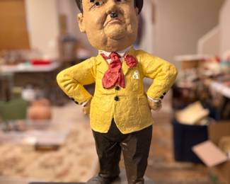 Vintage 24” statues lamps of Laurel and Hardy