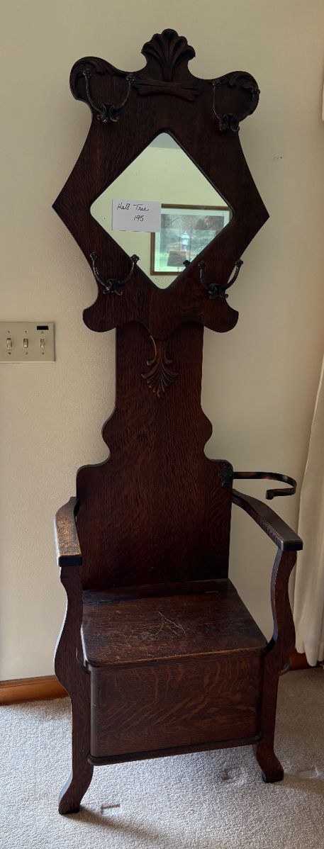 Antique coat stand