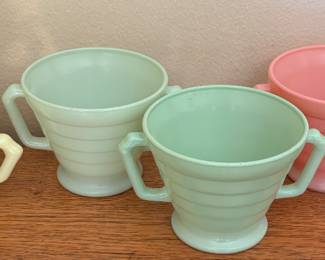 Hazel Atlas Milk Glass