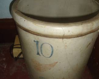 10 gallon Red Wing crock (as is)