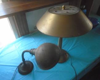 desk and table lamps (mid century)