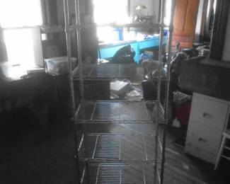 Stainless steel shelving