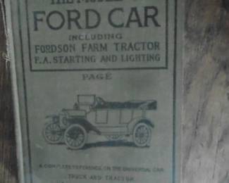 Ford car and tractor book 1922
