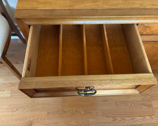 Vintage dinning room cabinet. Also check out the matching dining table and chairs that can be included or sold separately. 