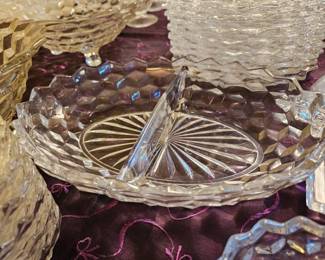 FOSTORIA DIVIDED DISH