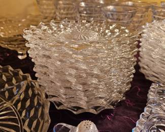 FOSTORIA LUNCHEON PLATES