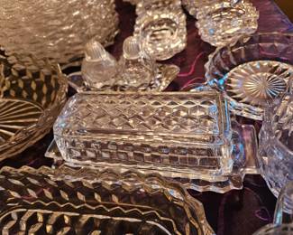 FOSTORIA BUTTER DISH