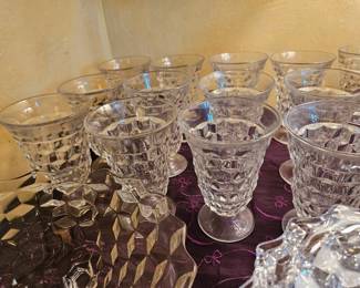 FOSTORIA WATER GOBLETS