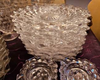 FOSTORIA LUNCHEON PLATES