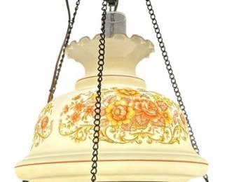 Vintage Brass Hanging Lamp
