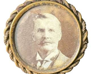 Victorian Mourning Pin