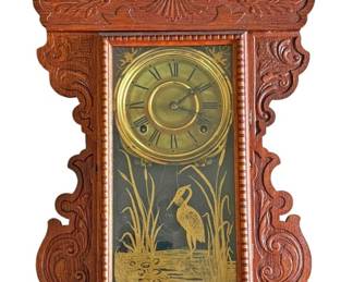Vintage Gingerbread Clock