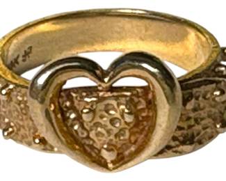 14K Bow Ring
