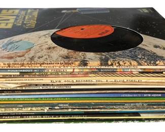FUN FIND Collection of Elvis Vinyl