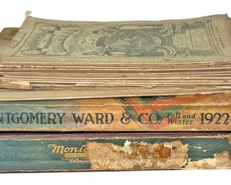 Antique Montgomery Ward Catalogs