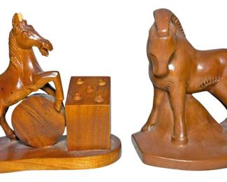 Frankoma Horse Collectible Pencil Holder