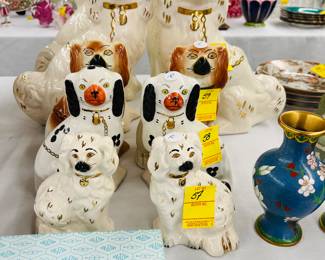 Several Staffordshire dogs up for auction!