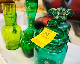 Lovely glassware.