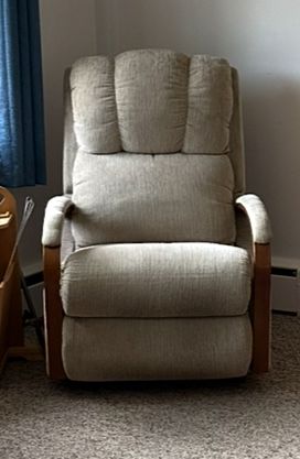 Upholstered recliner