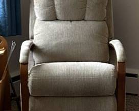 Upholstered recliner