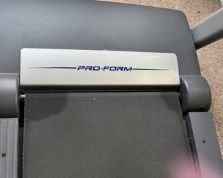 Pro form exercise machine