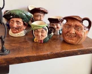 Character Jugs and Figurines Collection Price Per Item.
